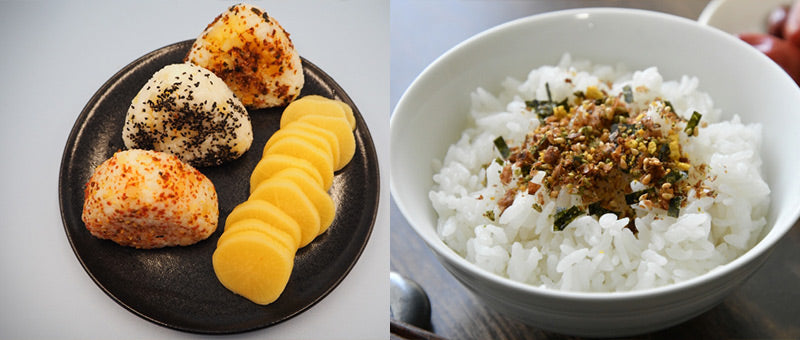 rice furikake onigiri