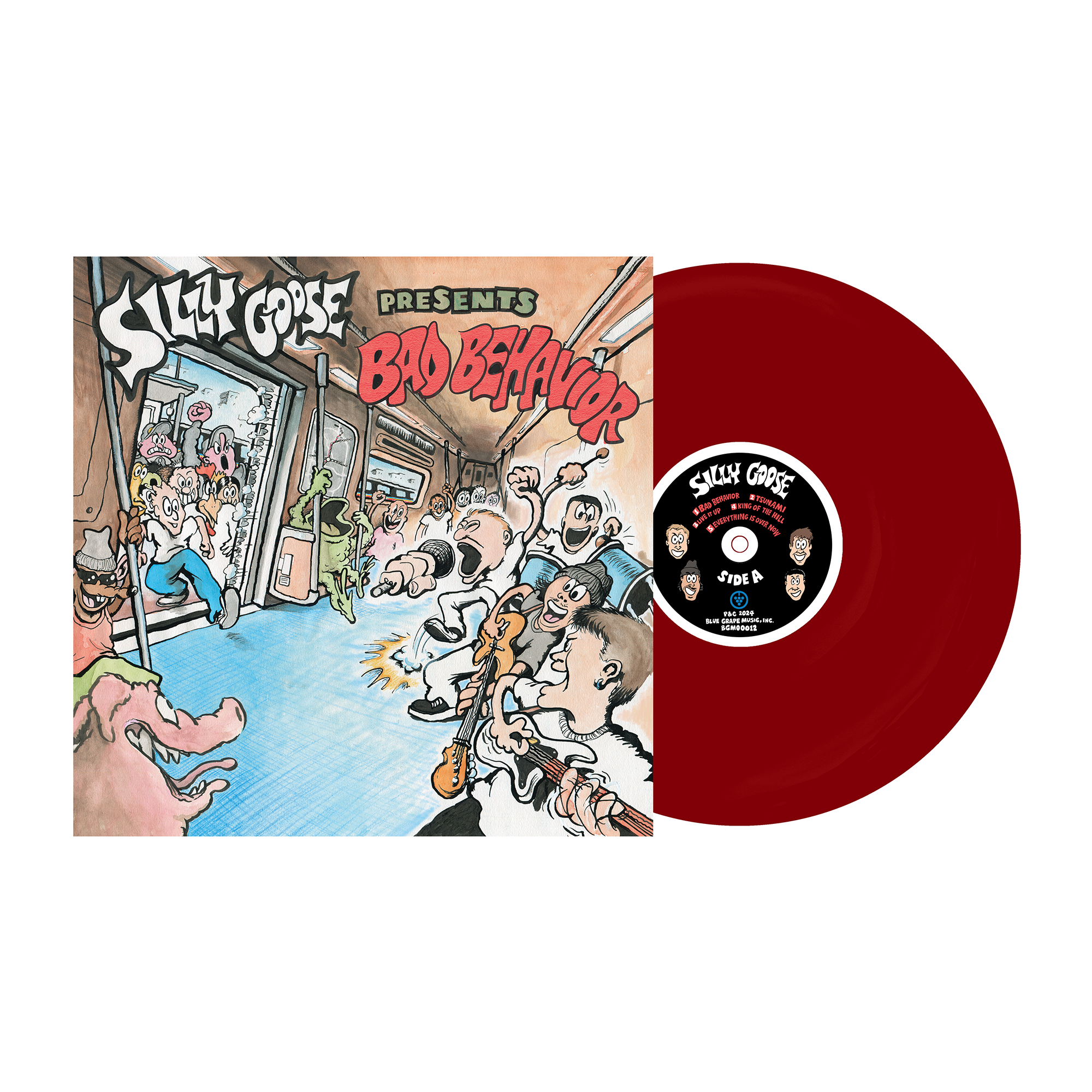 Silly Goose - Bad Behavior 12" (Pre-Order) - Blue Grape Music product image