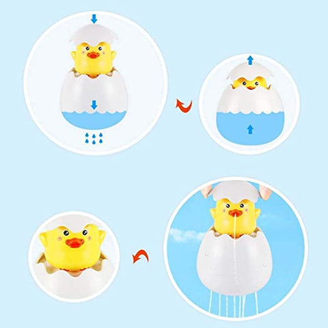 happykidmart-egg baby bath toy