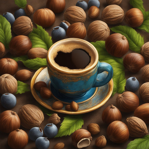 Hazelnut coffee variations