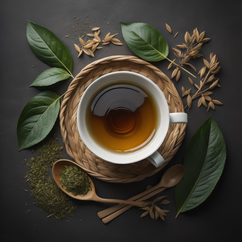 Organic Green tea decaf - Organic Tea Leaves - Keywest Tea