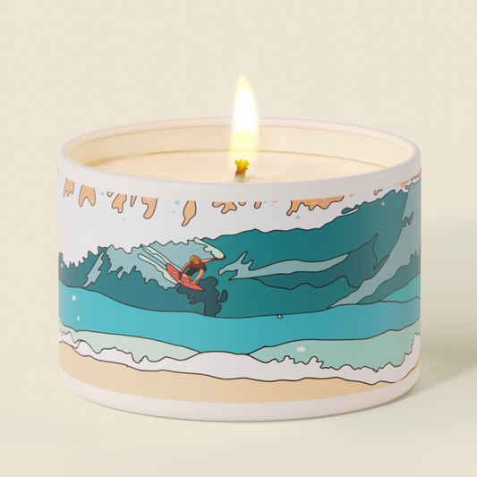 Lanikai Beach, Oahu 📍 8oz Scented Candle – Postcards