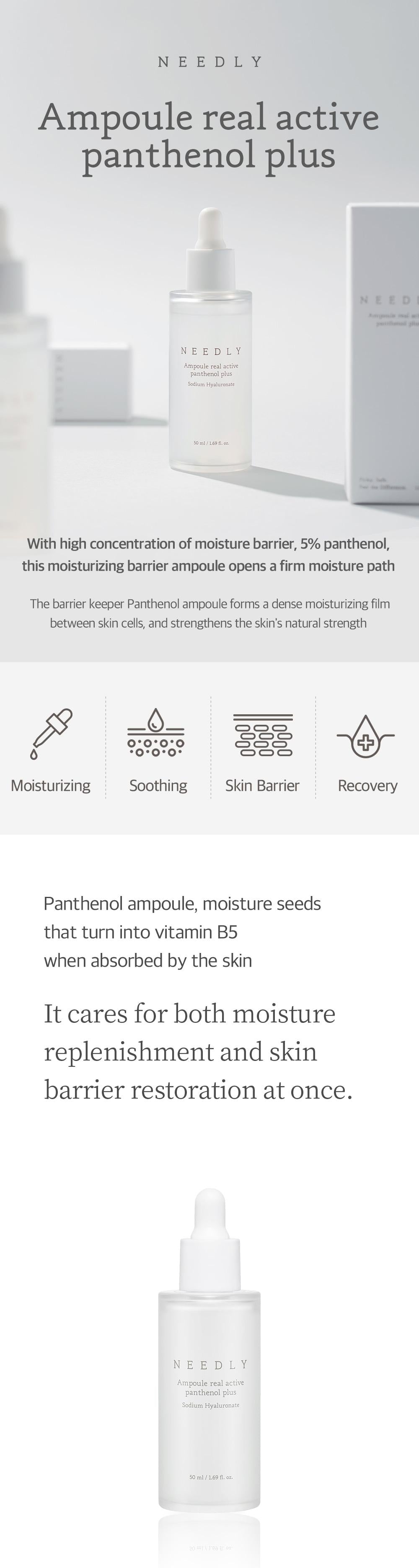 Pamphlet image of Ampoule Real Active Panthenol Plus (1)