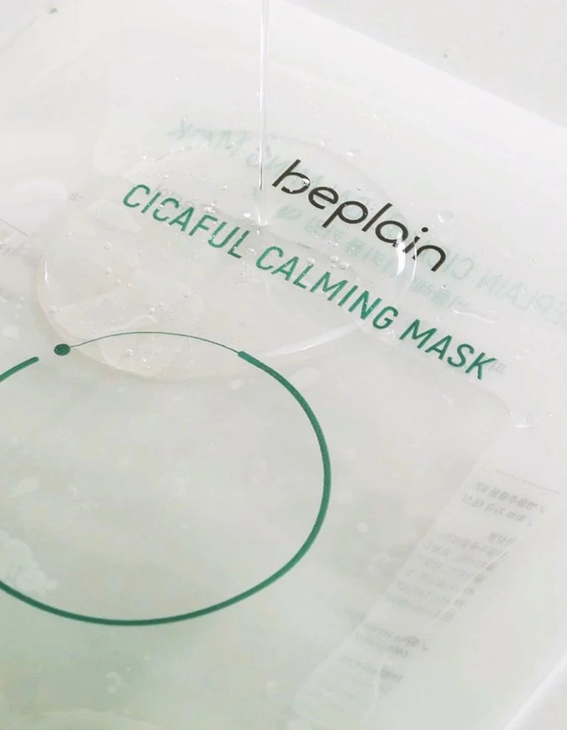 beplain - Cicaful Calming Mask - 10pcs - Sheet Masks - Detail 2