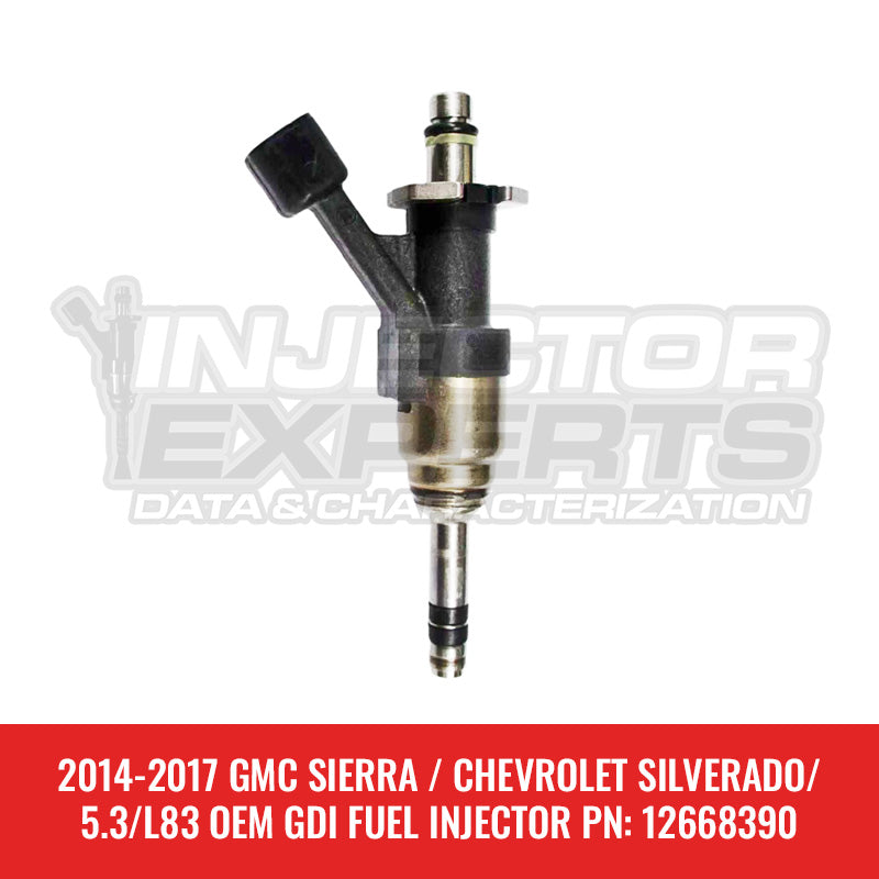 2014-2017 GMC SIERRA/CHEVROLET SILVERADO/CORVETTE/6.2/L86/LT1 OEM GDI FUEL  INJECTOR PN: 12668393