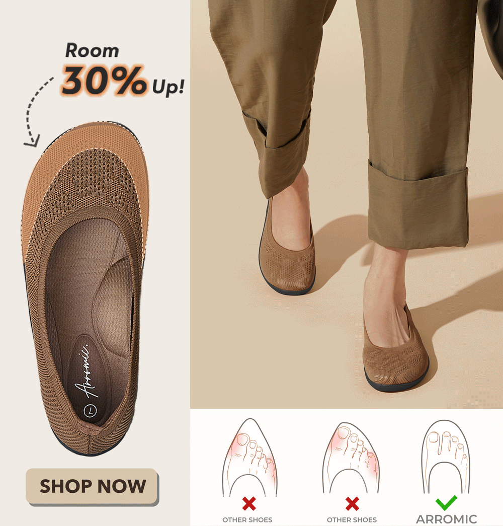 Try These Extra Wide Flats Designed For Wide Feet and Swollen Feet If ...