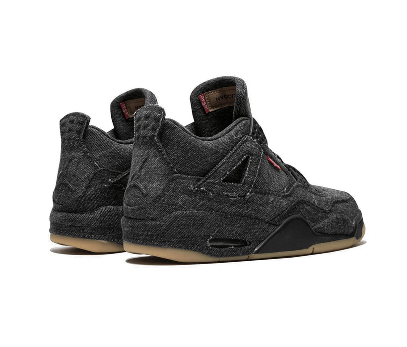 Jordan 4 Retro Levi's Black (Levi's Tag) — Necktip - Sneaker Store