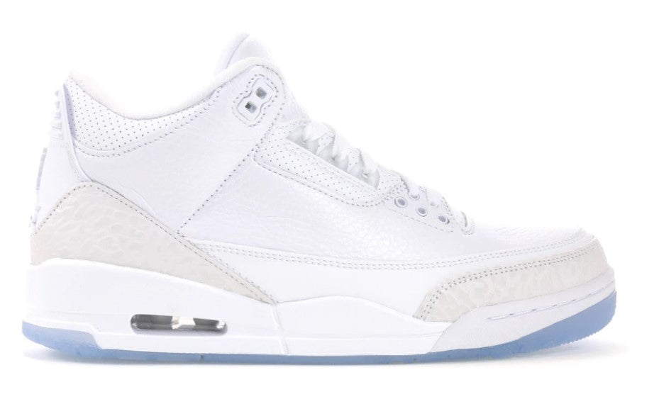 Air Jordan 3 Retro 'Triple White / Pure Money' 2018