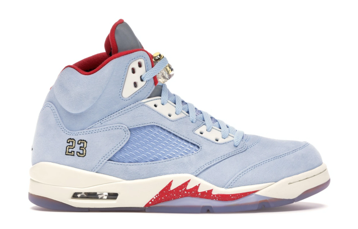 Air Jordan 5 Retro SP x Trophy Room 'Ice Blue'