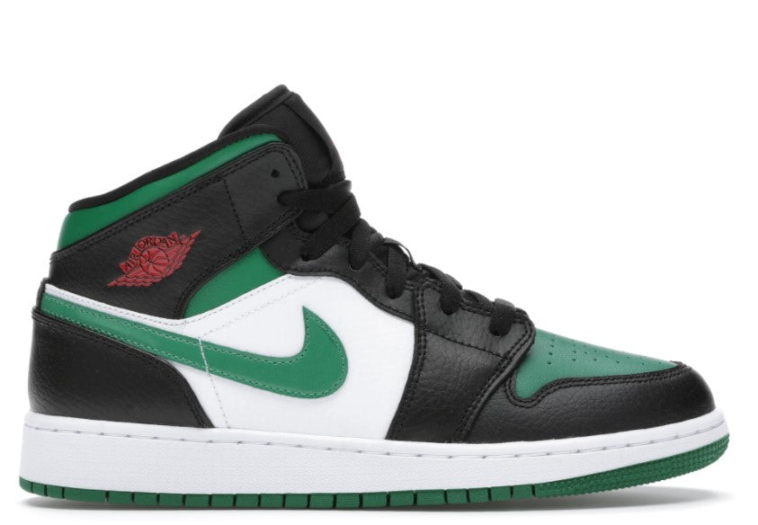 Air Jordan 1 Mid 'Pine Green' (GS)