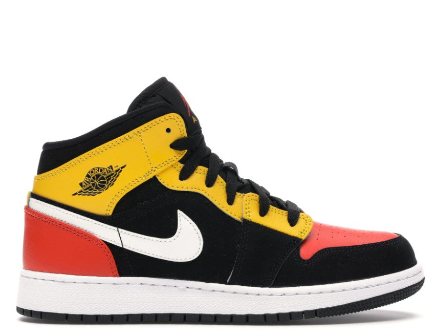 Air Jordan 1 Mid SE 'Amarillo' (GS)