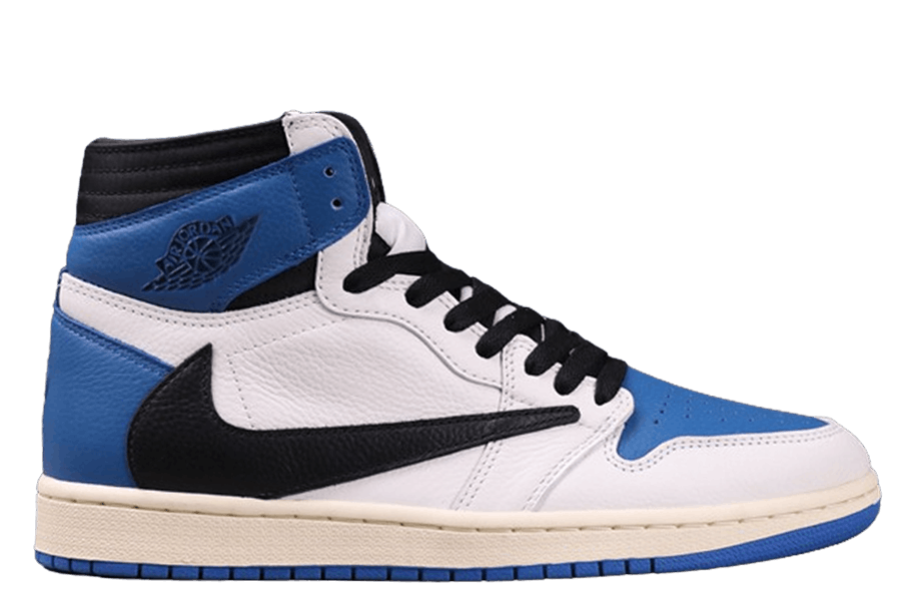 Air Jordan 1 Retro High OG SP x Travis Scott x Fragment Design 'Military Blue'