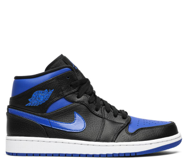 Air Jordan 1 Mid 'Hyper Royal'