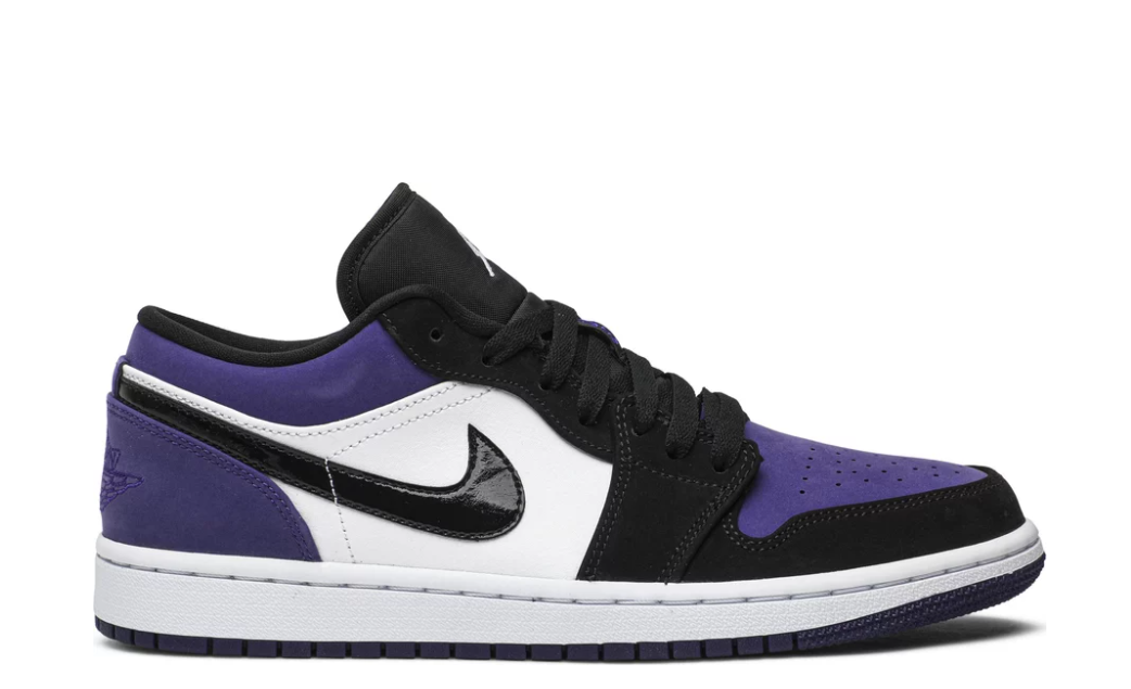 Air Jordan 1 Low 'Court Purple Toe'