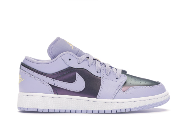 Air Jordan 1 Low 'Oxygen Purple' (GS)