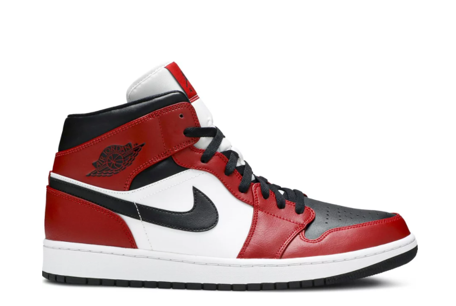 Air Jordan 1 Mid 'Chicago Black Toe'