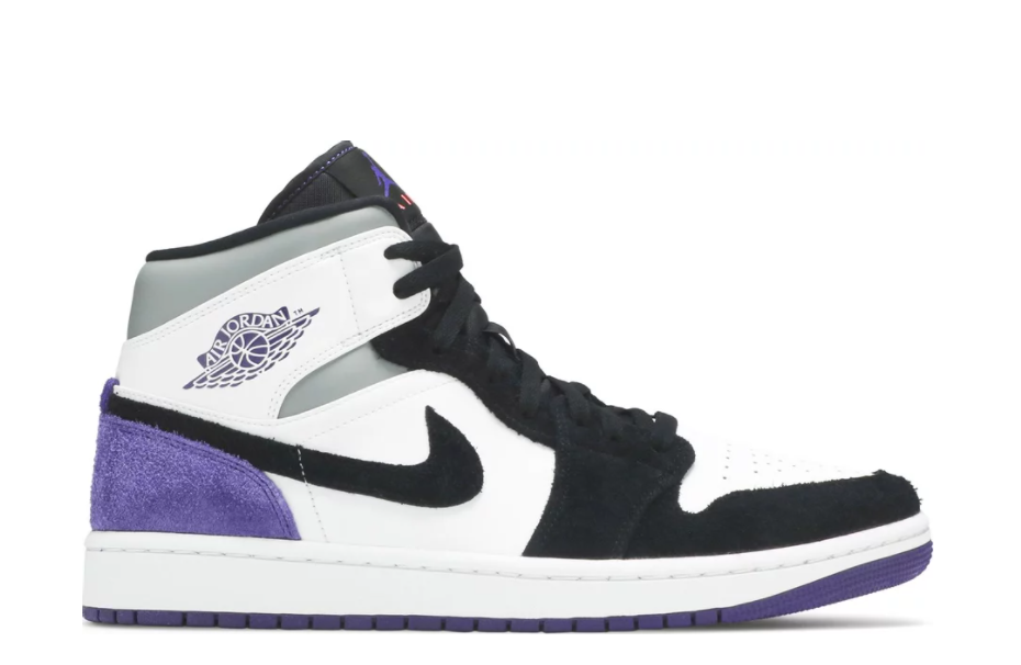 Air Jordan 1 Mid SE 'Union Court Purple Toe'