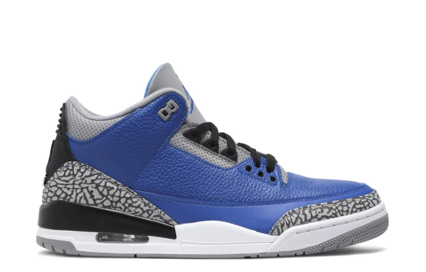 Air Jordan 3 Retro 'Varsity Royal Cement'