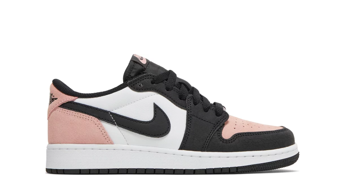 Air Jordan 1 Low OG 'Bleached Coral' (GS)