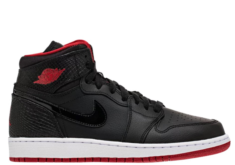 Air Jordan 1 Retro High OG 'Bred Snake' (GS)