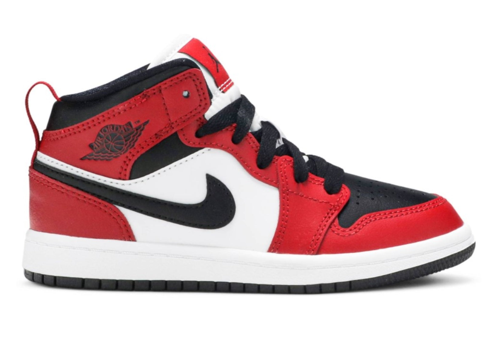 Air Jordan 1 Mid 'Chicago Black Toe' (PS)