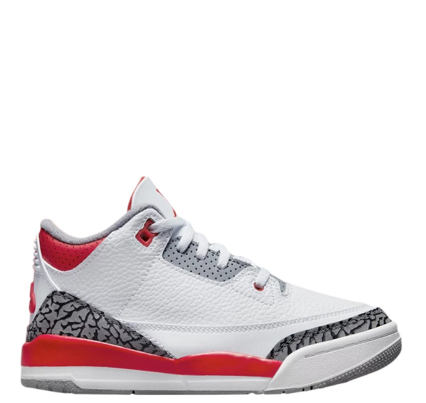 Air Jordan 3 Retro 'Fire Red' 2022 (PS)