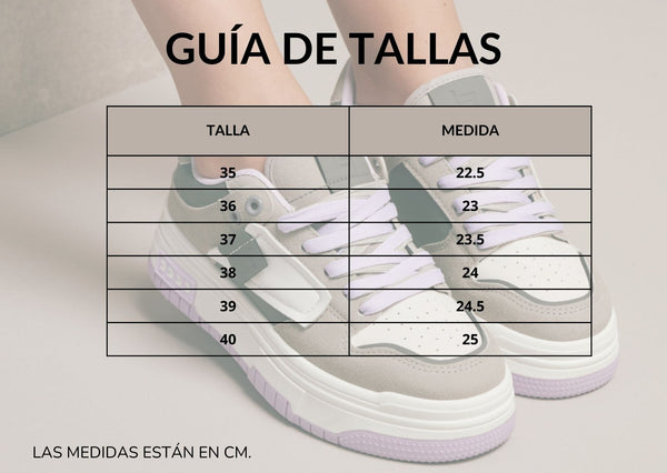 GUIA DE TALLAS