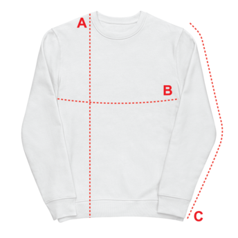 sweatshirt measurment guide