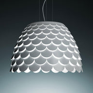 LAMP. COLGANTE CARMEN BLANCO 3L E27 20W