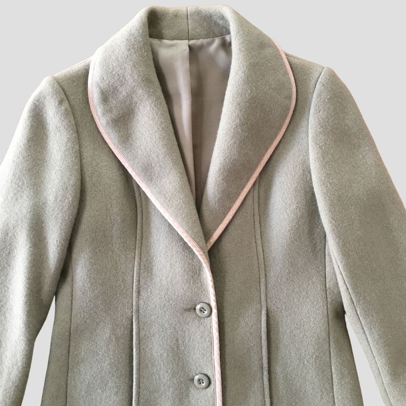 manteau vert olive