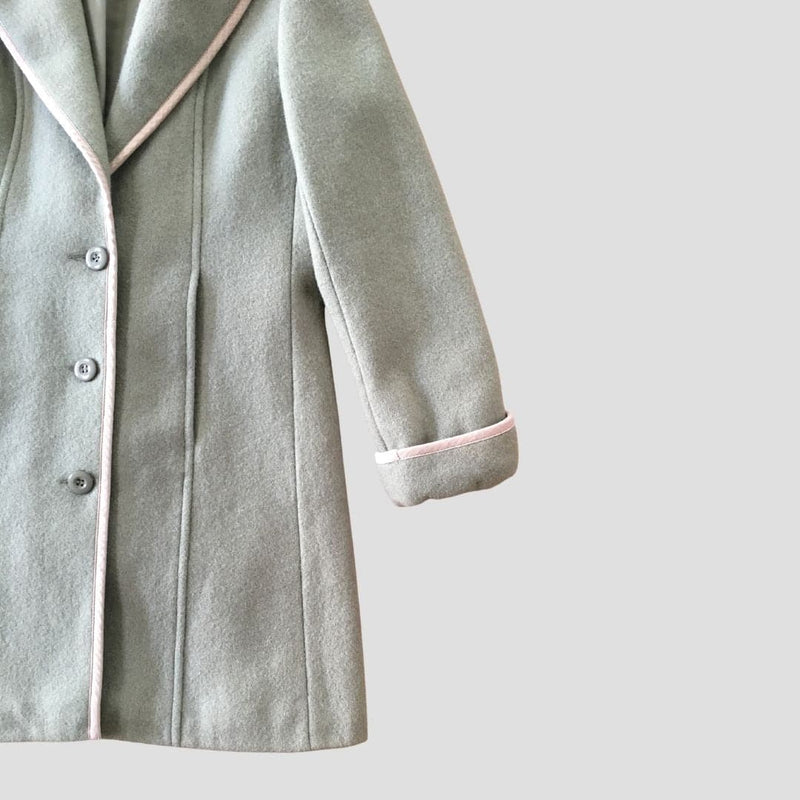 manteau vert olive