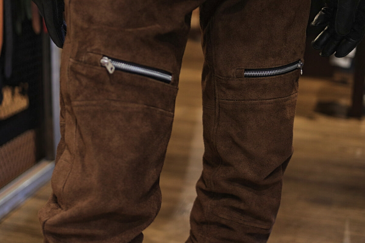 leather pants knees