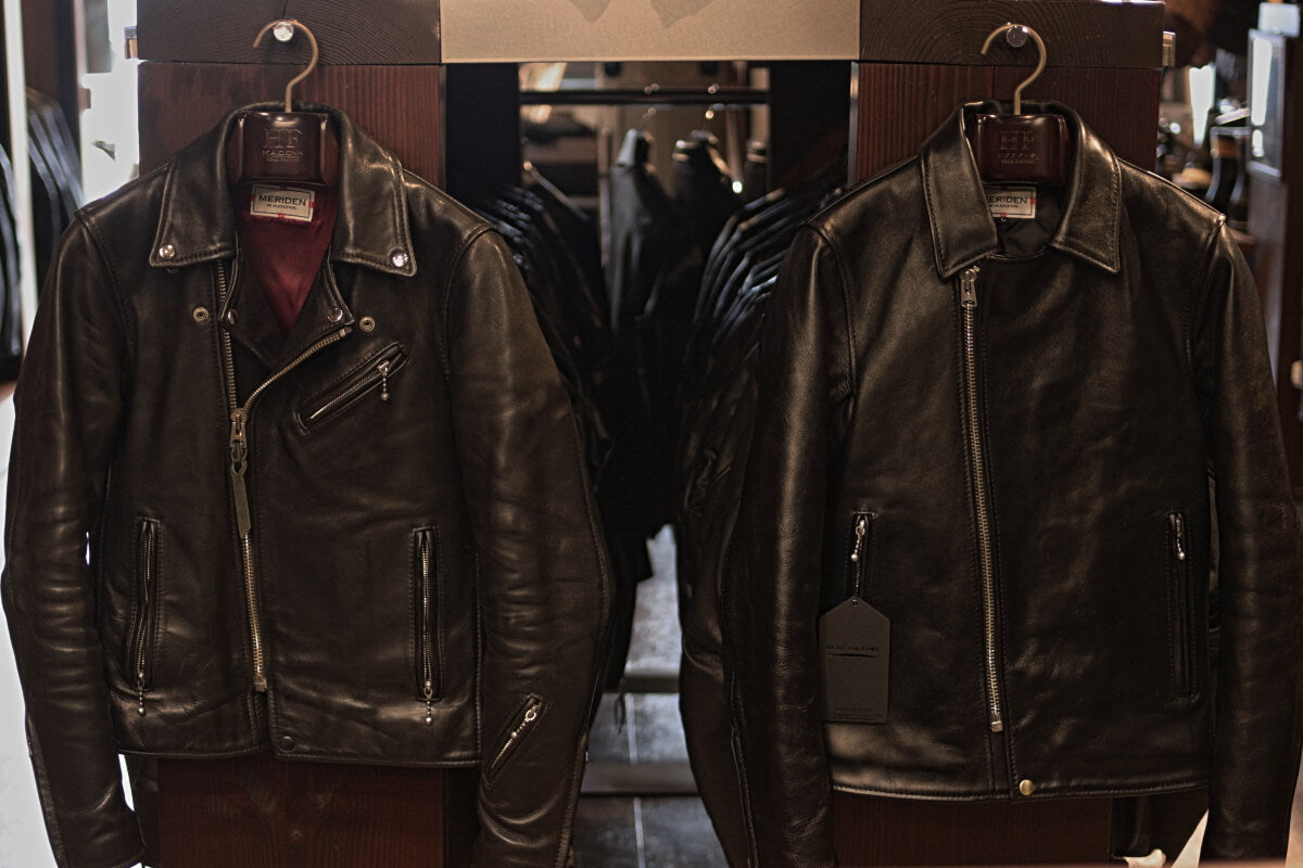 Custom made_Leather jacket_Aging_KADOYA_HEAD FACTORY