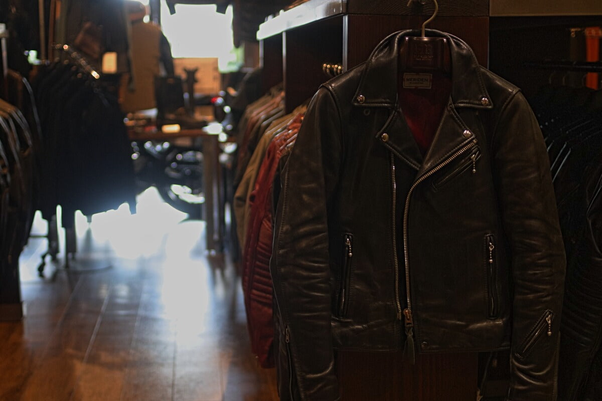 Leather jacket_Aging_Double riders