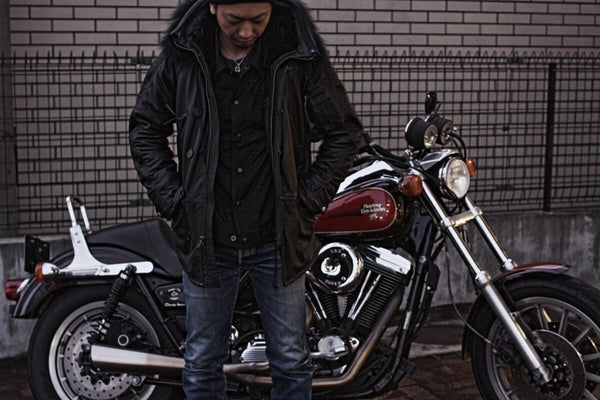 Leather jacket N-3R