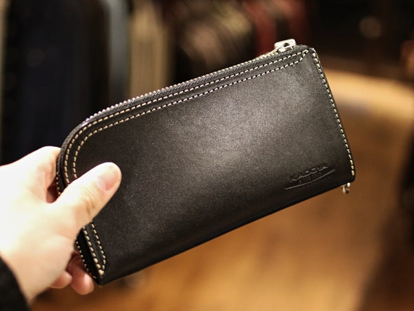 round zip wallet