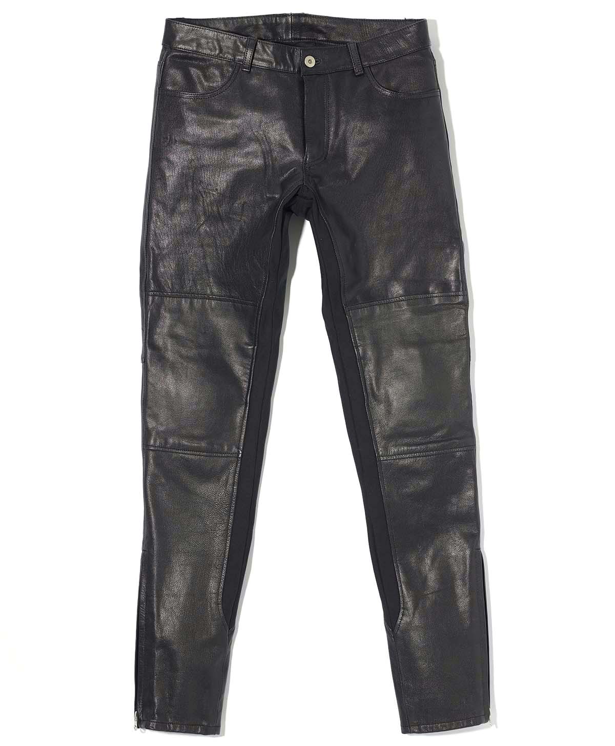 Kadoya K's Leather 00s Raw Cowhide Leather Flare Pants Available sizes  27-34, accommodate oversized Founded since 1935, Kadoya is a m