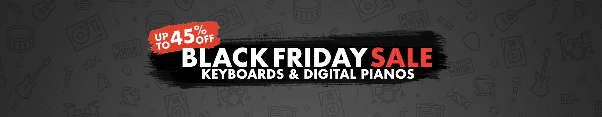 Black Friday Keyboards & Digital Pianos