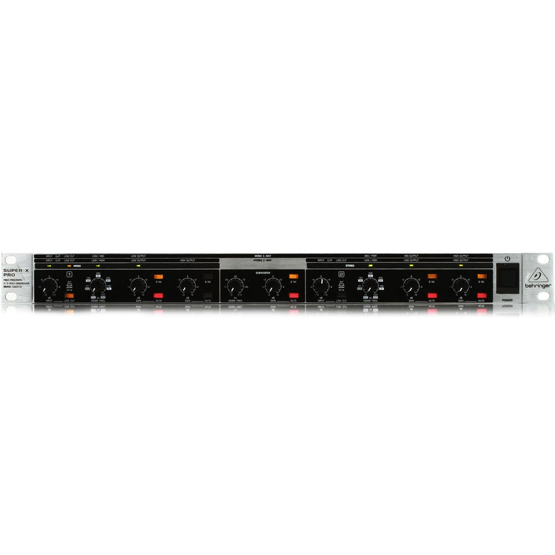 behringer crossover cx2310 setup