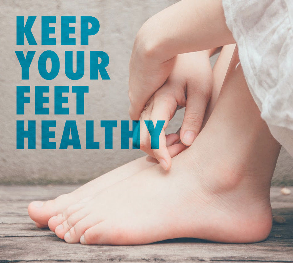 tips to keep your feet healthy