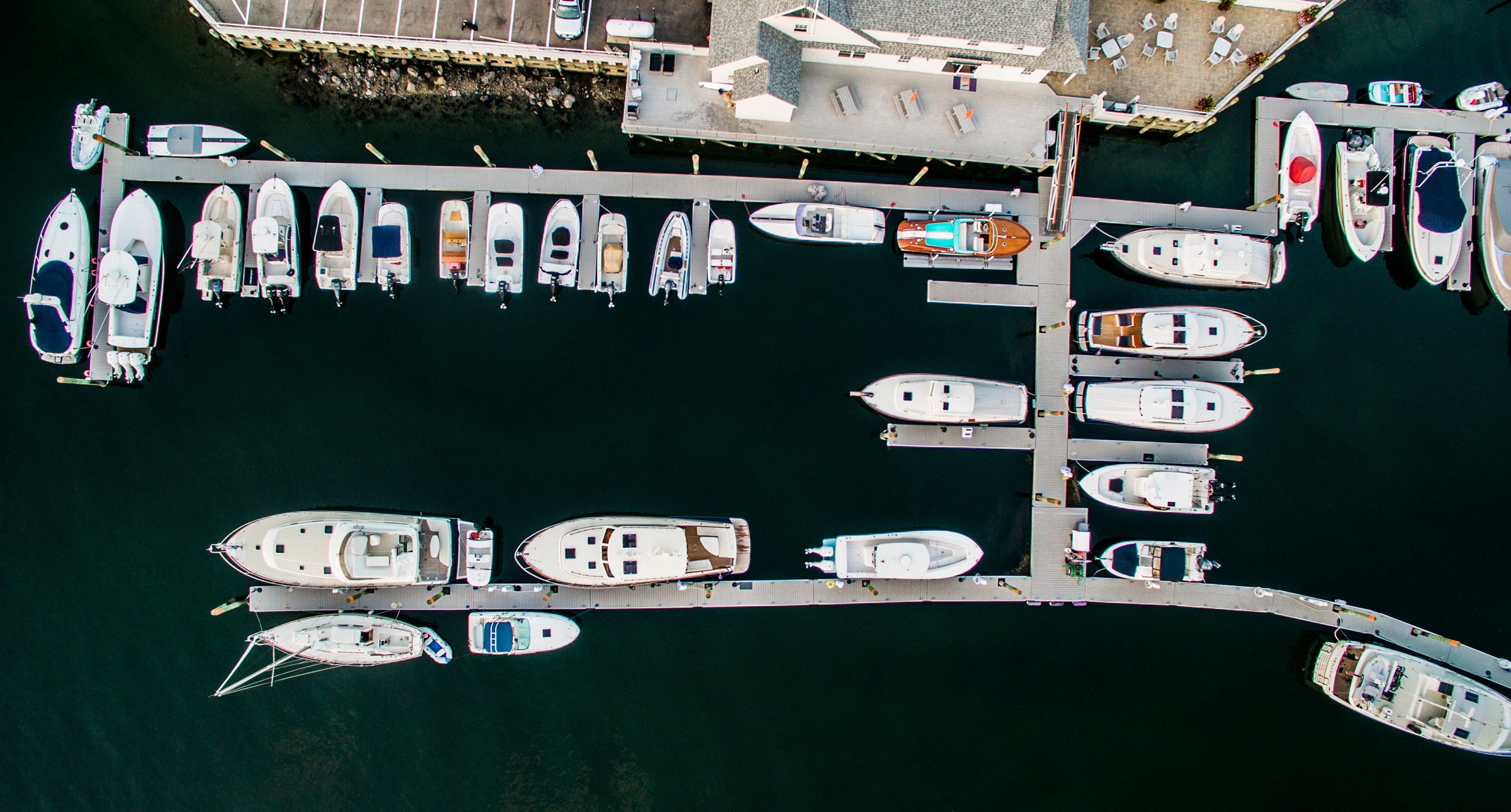 Chicks Docks Aerial Image