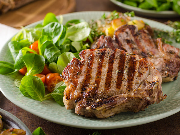 Herb Rubbed Pork Chops