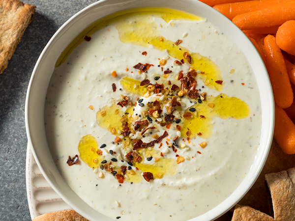 Seasoned Greek Yogurt Dip