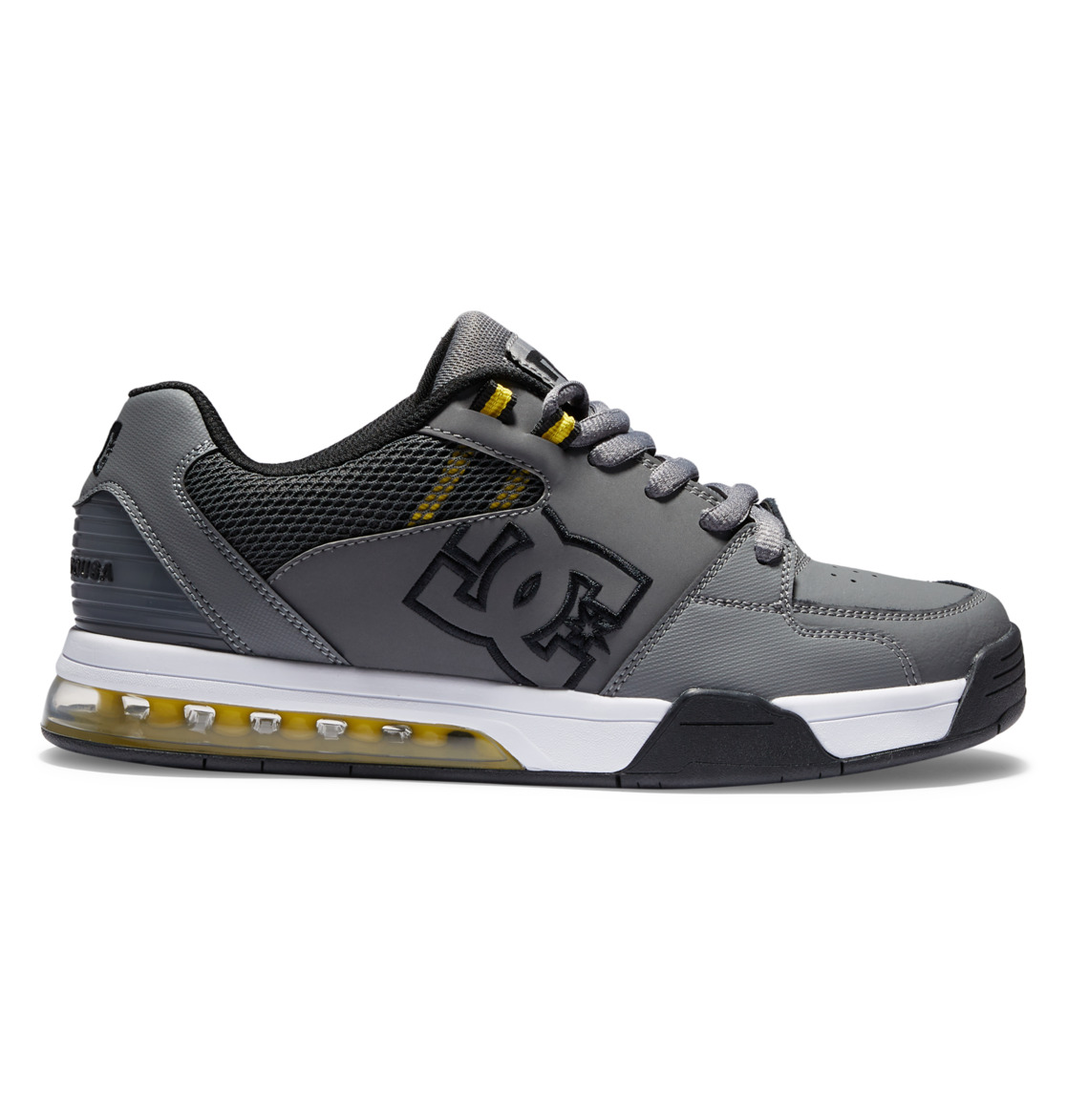 Tenis DC Versatile Grey Yellow