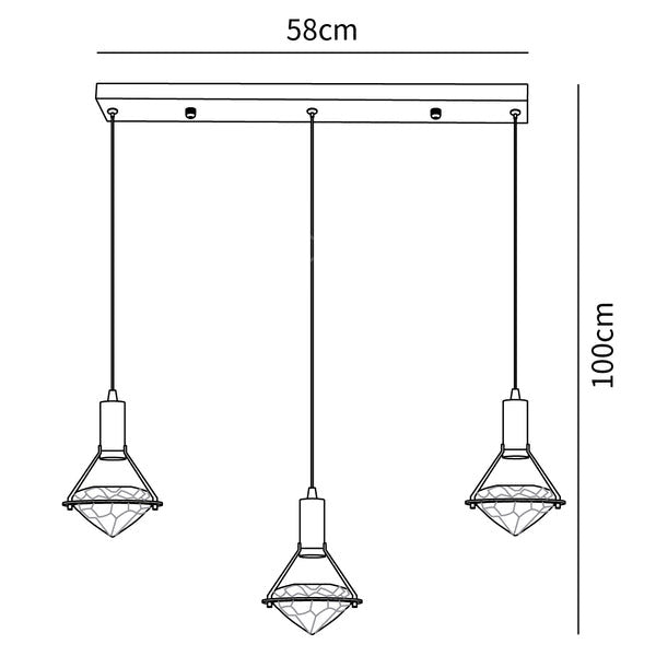 Diamond Pendant Lamp