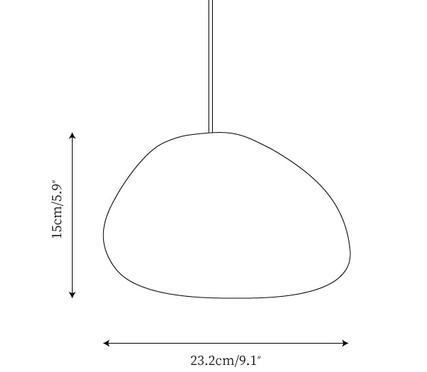 Galet Pendant lamp