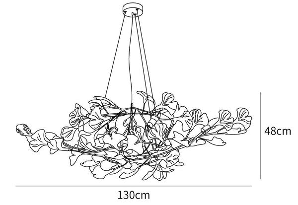 Gingko Chandelier S