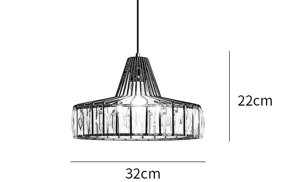 Serenity Crystal Pendant Lamp