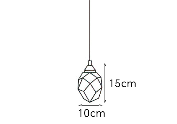 Raindrop crystal Hanging Lamp