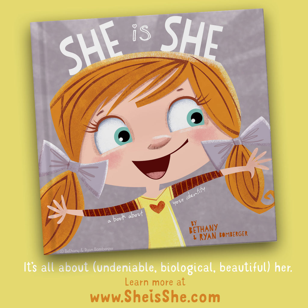 HE IS HE book by Ryan & Bethany Bomberger – Radiance Stuff Store